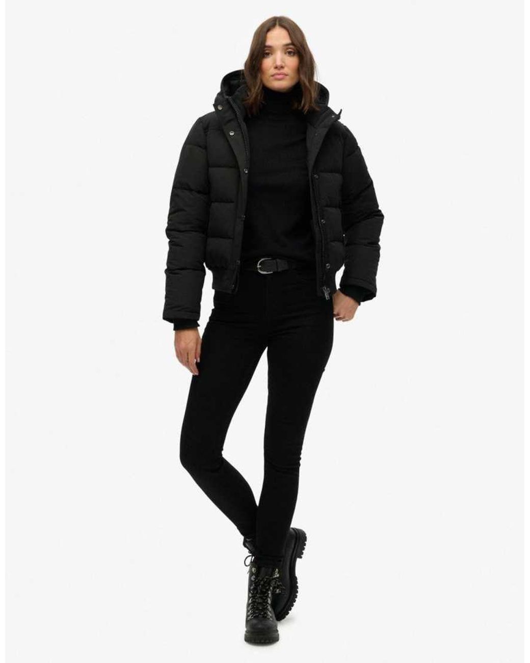Superdry Black Everest Bomber Jacket