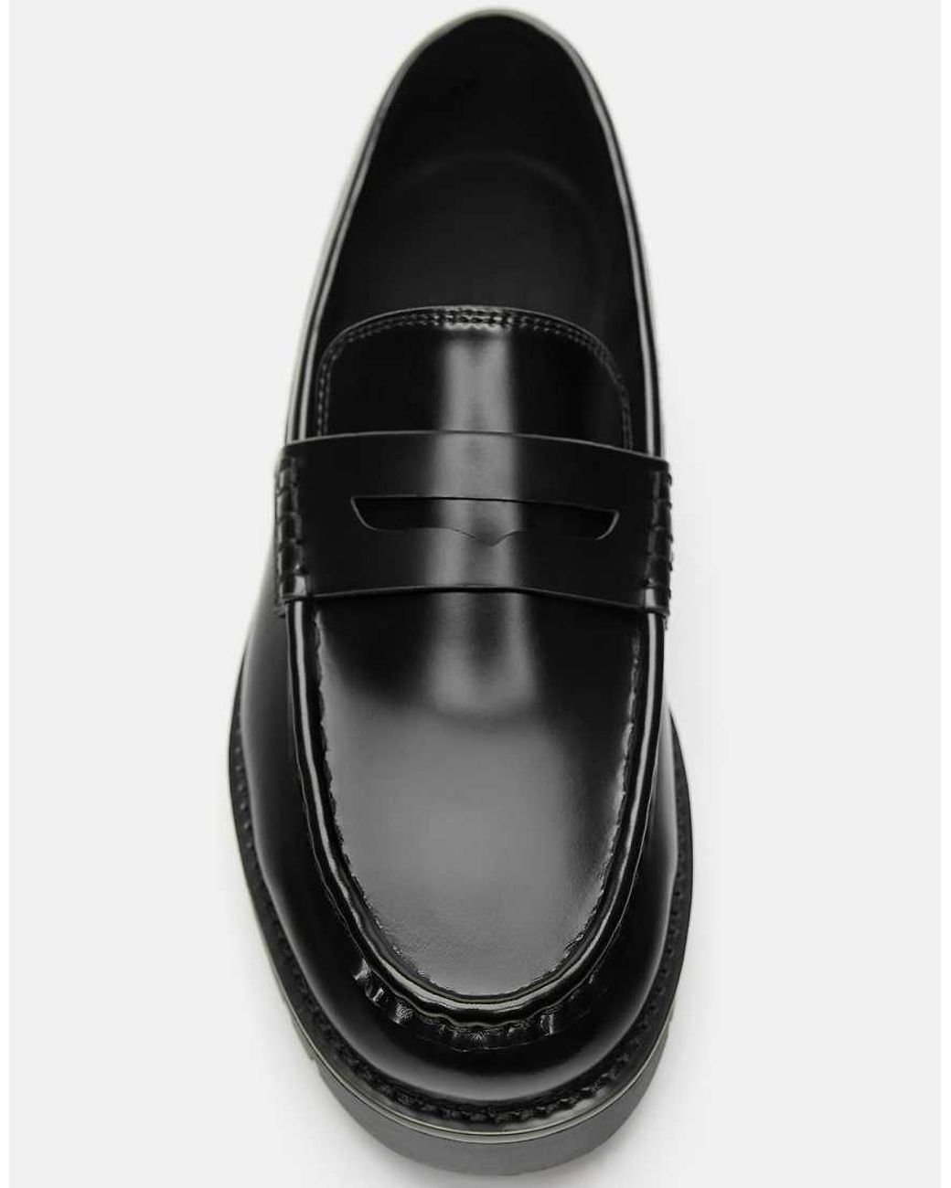 Pull&Bear White Chunky Sole Loafers for men