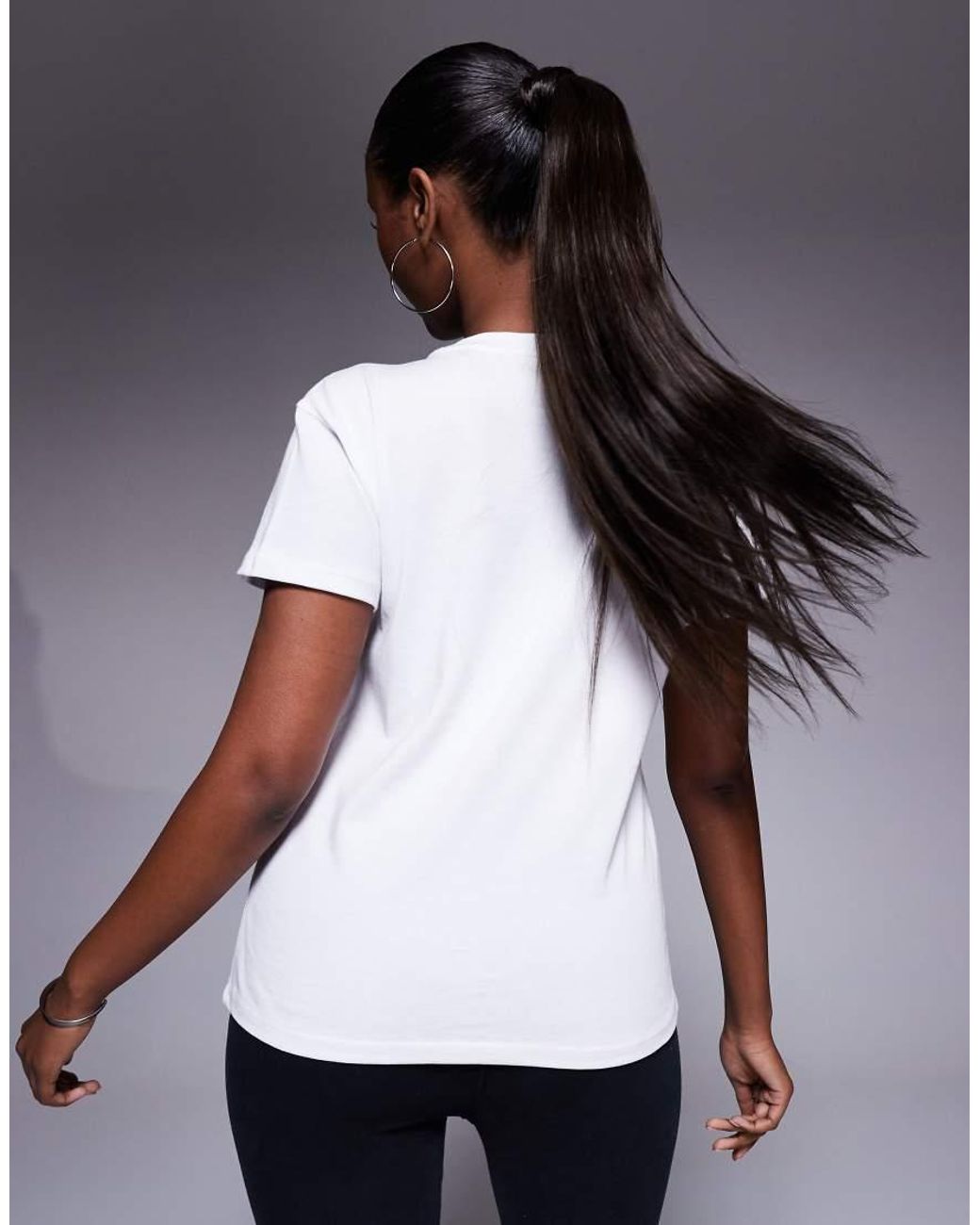 4505 White Icon Cotton Boxy T-shirt With Quick Dry Finish