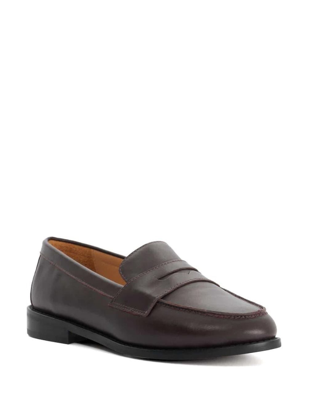 Dune Brown Ginelli Loafers