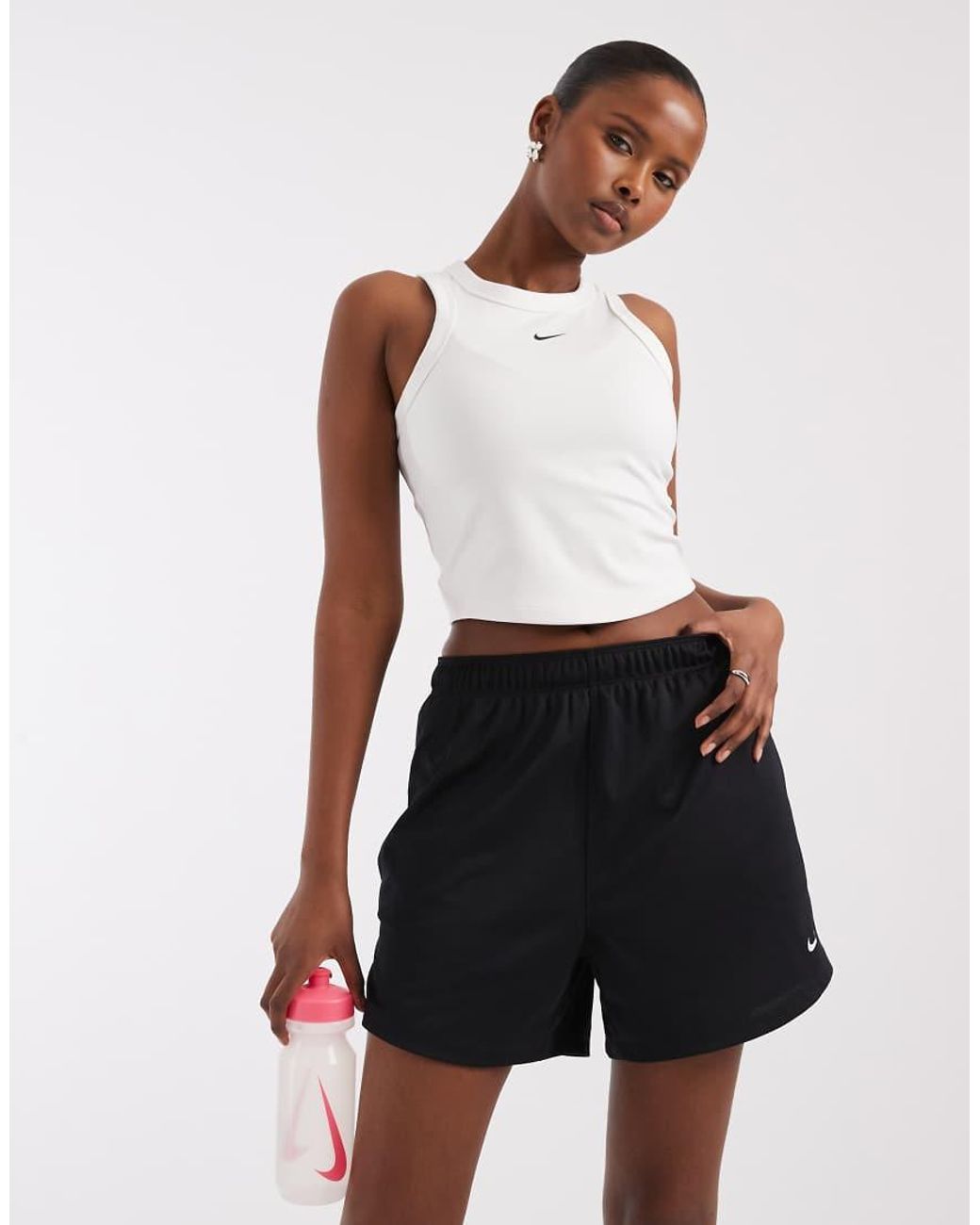Nike Brown One Dri-Fit Cropped Vest