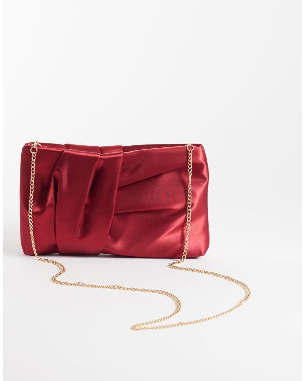 True Decadence Red Clutch Bag