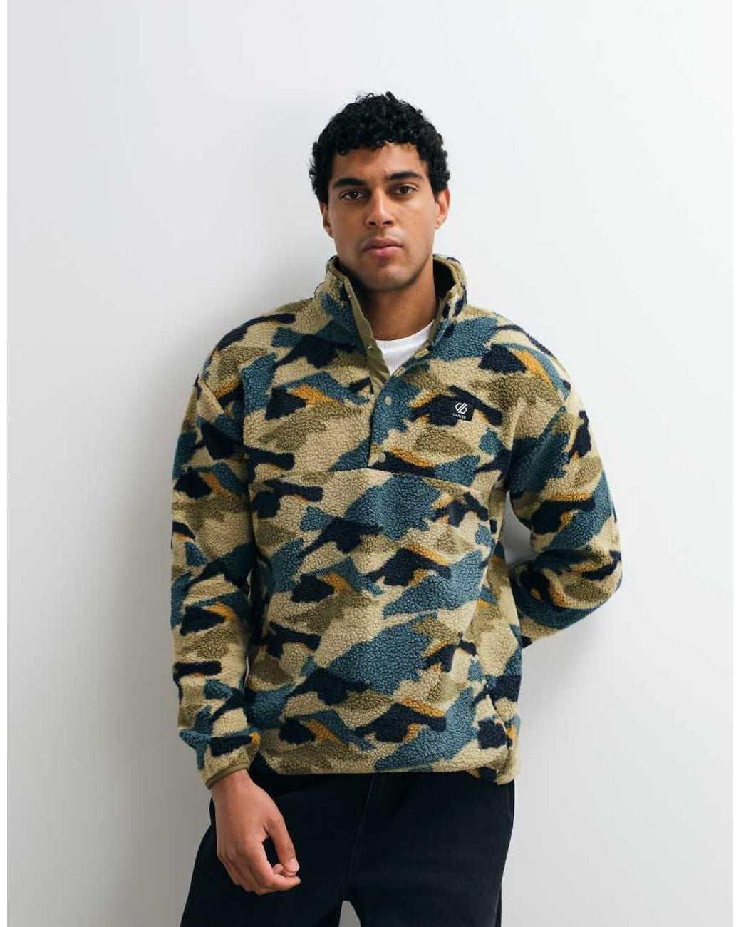 Dare 2b Green Cosy Printed Fleece for men