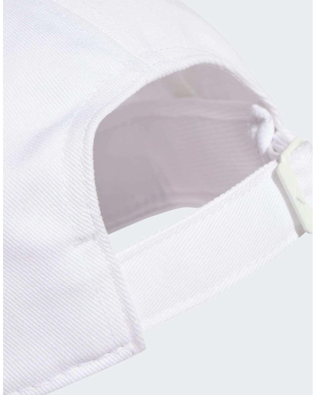 Adidas Originals White 3-Stripes New Logo Baseball Cap