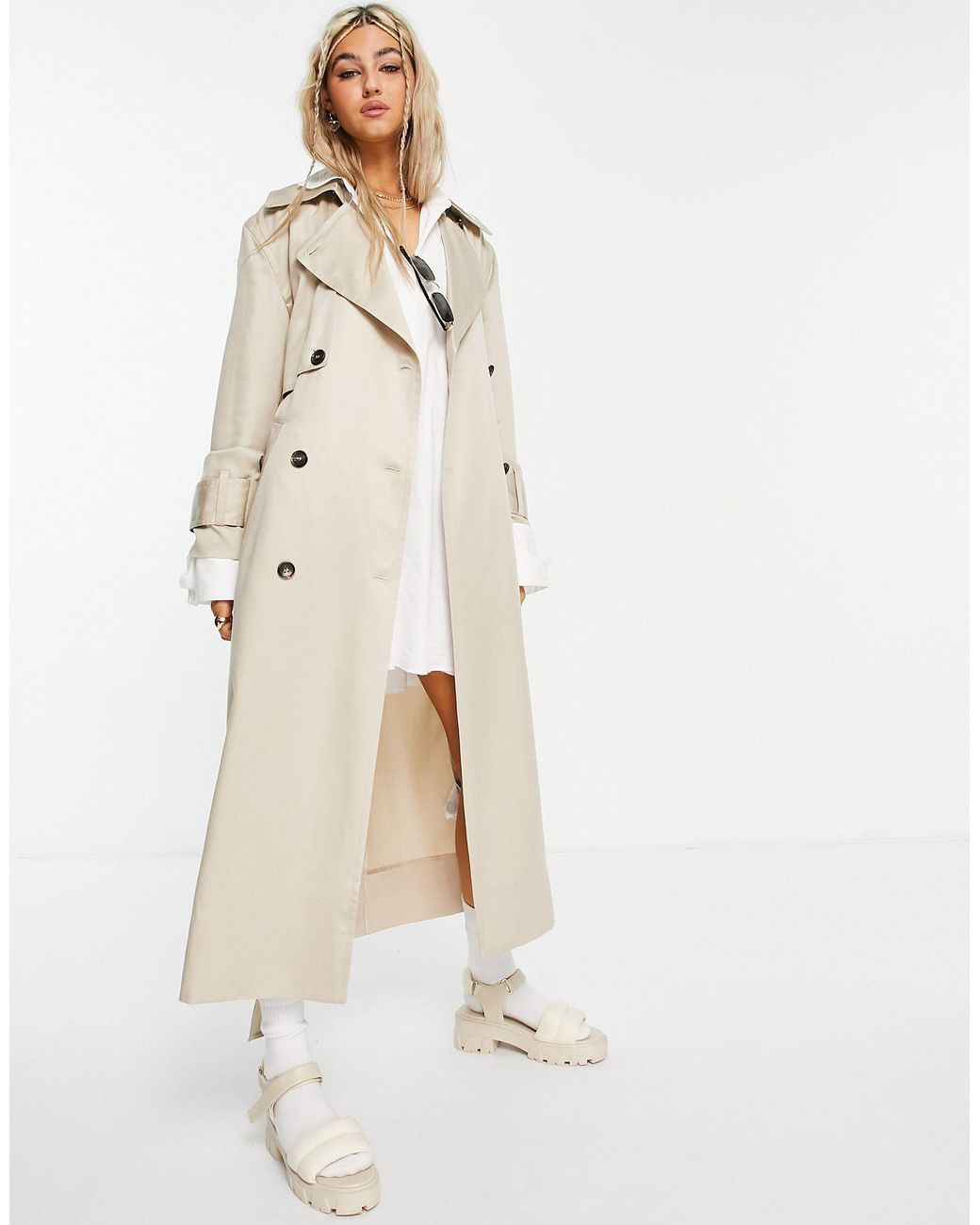 Weekday Cassidy Trench Coat | vlr.eng.br