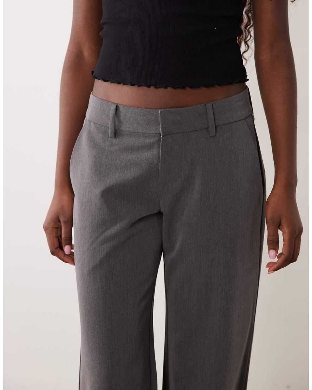 Cotton On Gray Saskia Suiting Trouser