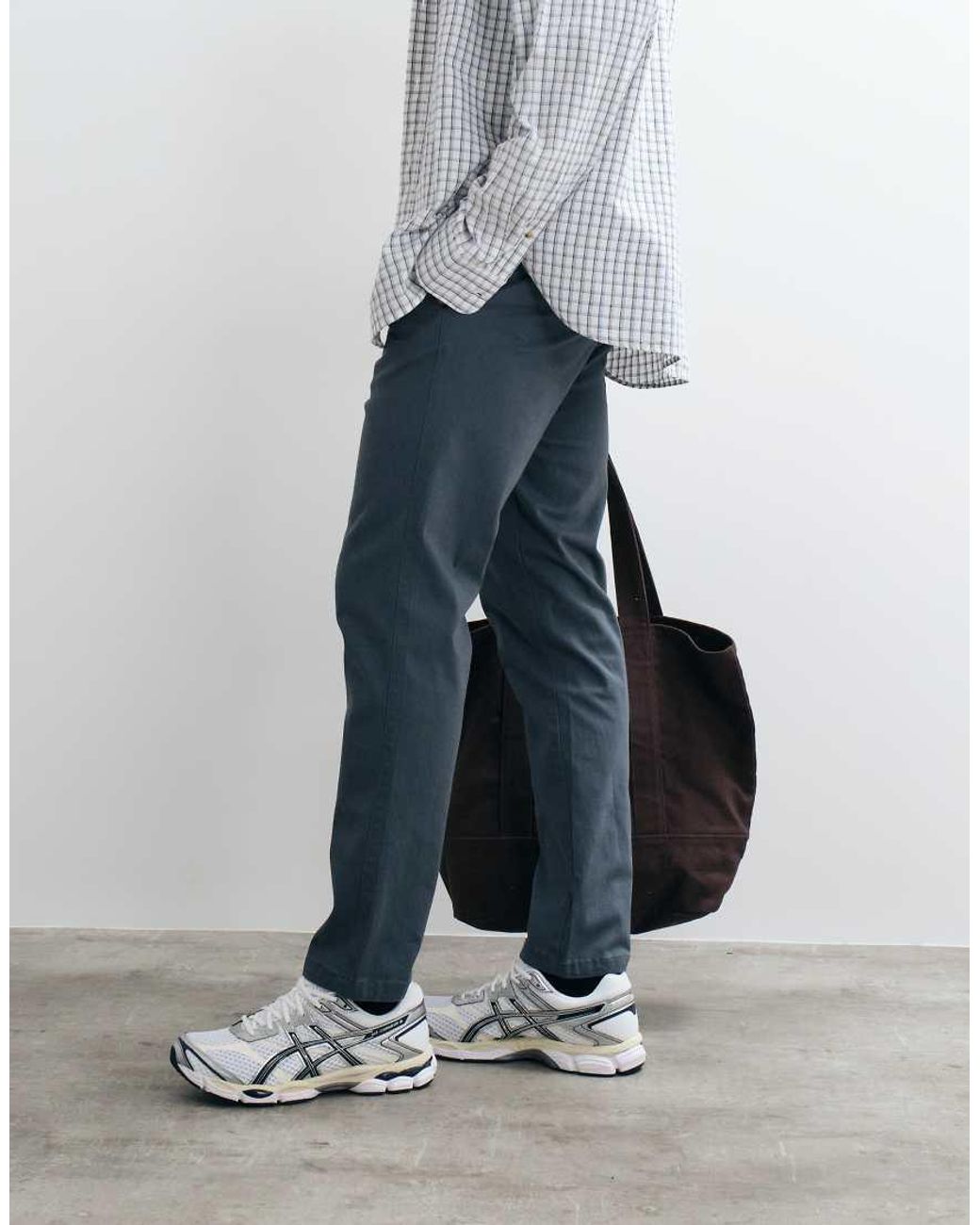 Jack & Jones Gray Ollie Regular Chinos for men