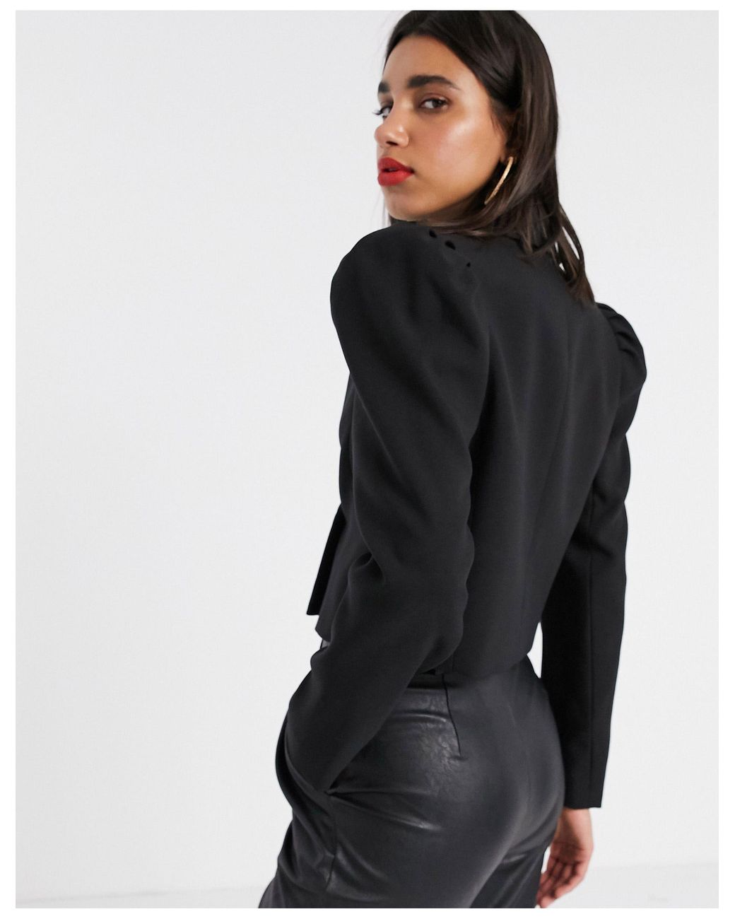Blusa manga abullonada stradivarius hotsell