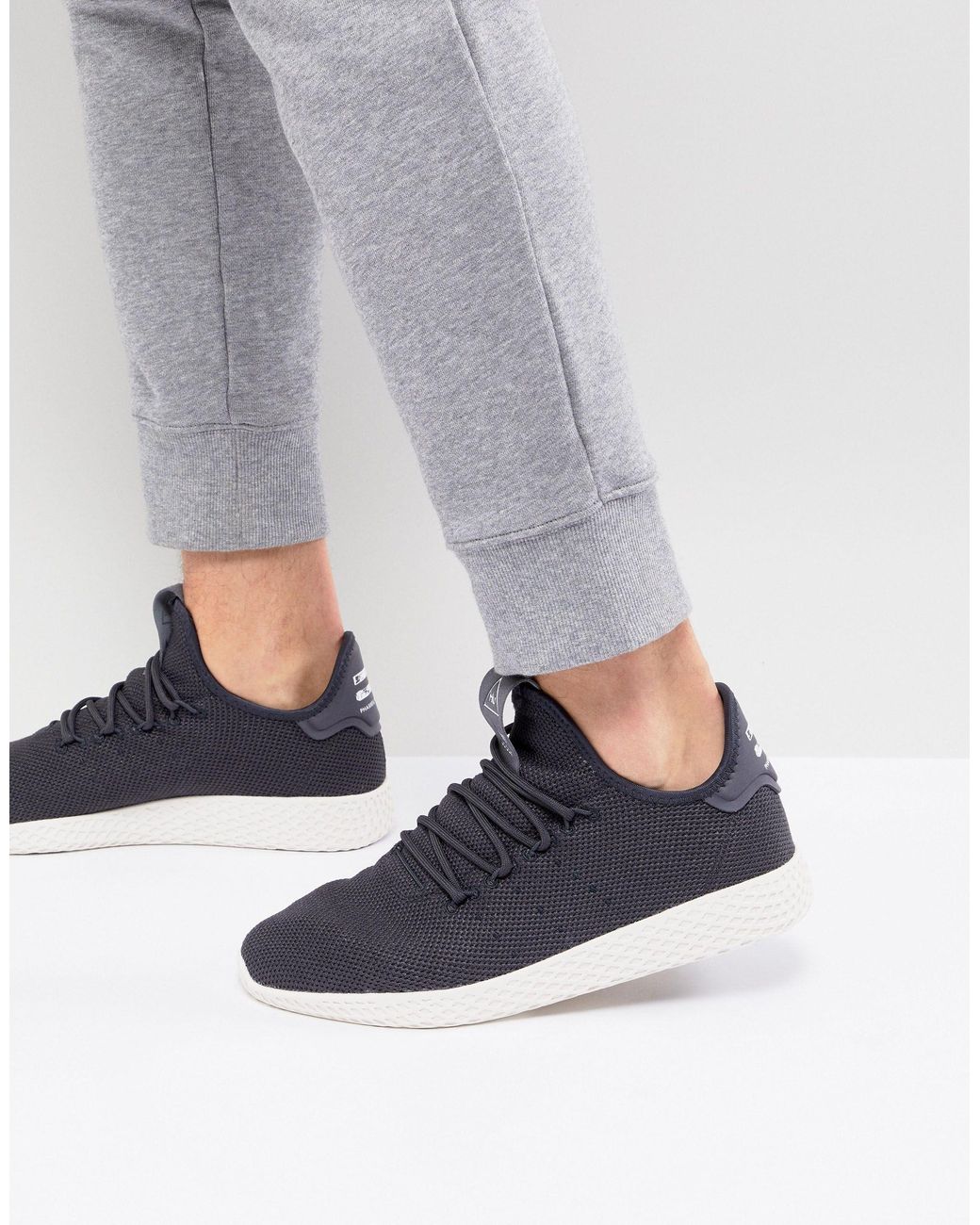 adidas Originals X Pharrell Williams Tennis Hu Sneakers in Grey for Men |  Lyst Canada