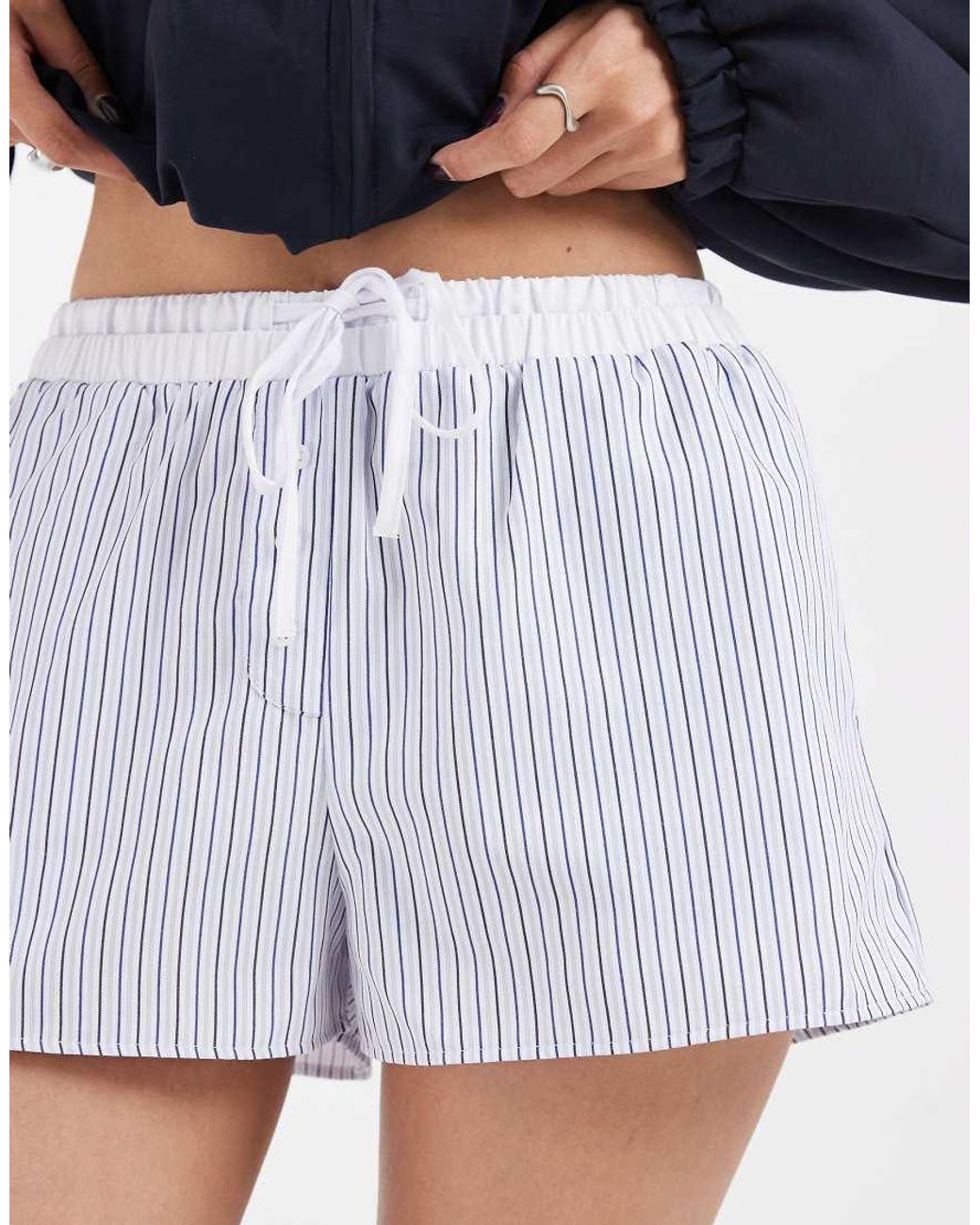 ASOS Blue Pull-on Shorts