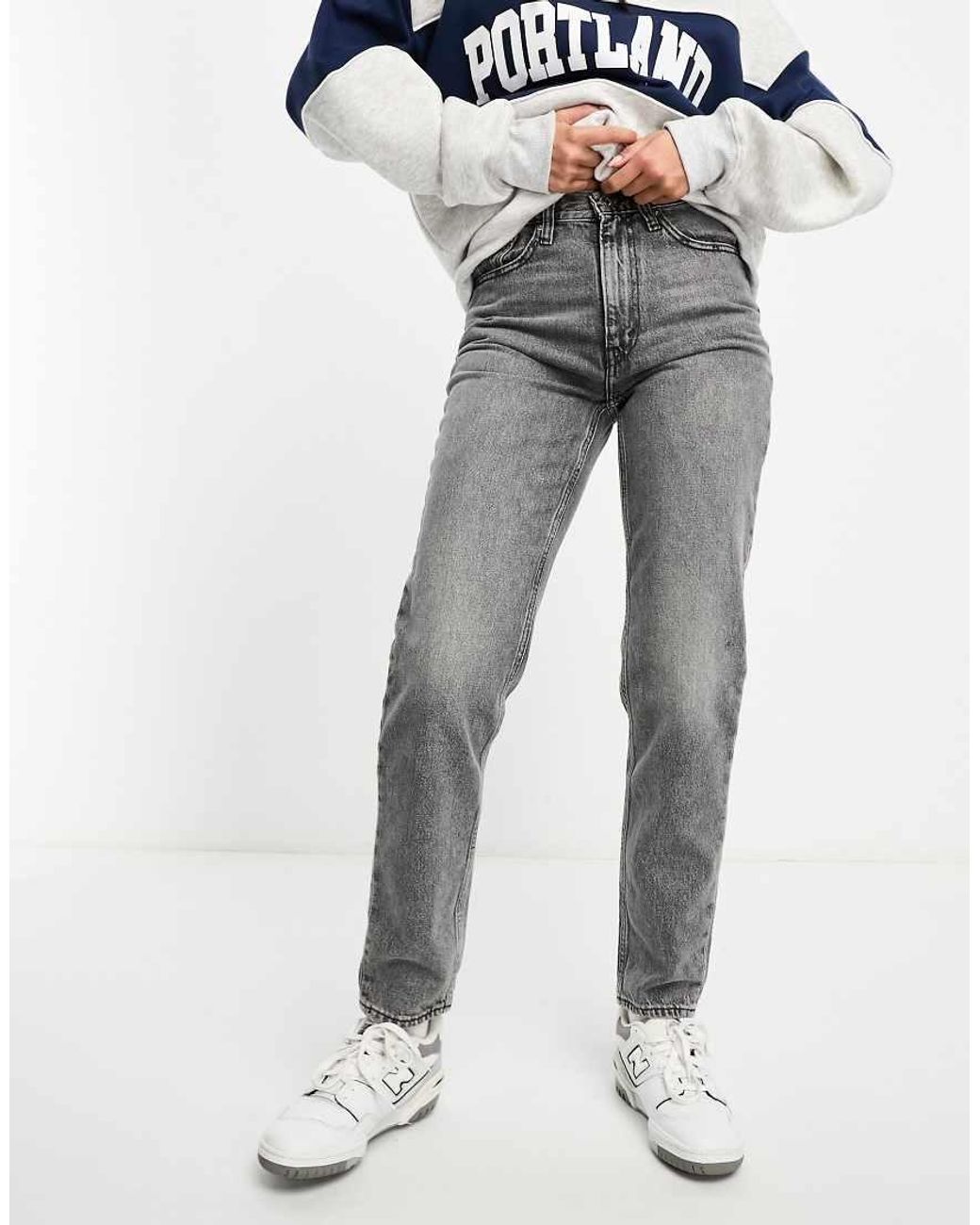 Levi's Gray 80's Mom Jeans