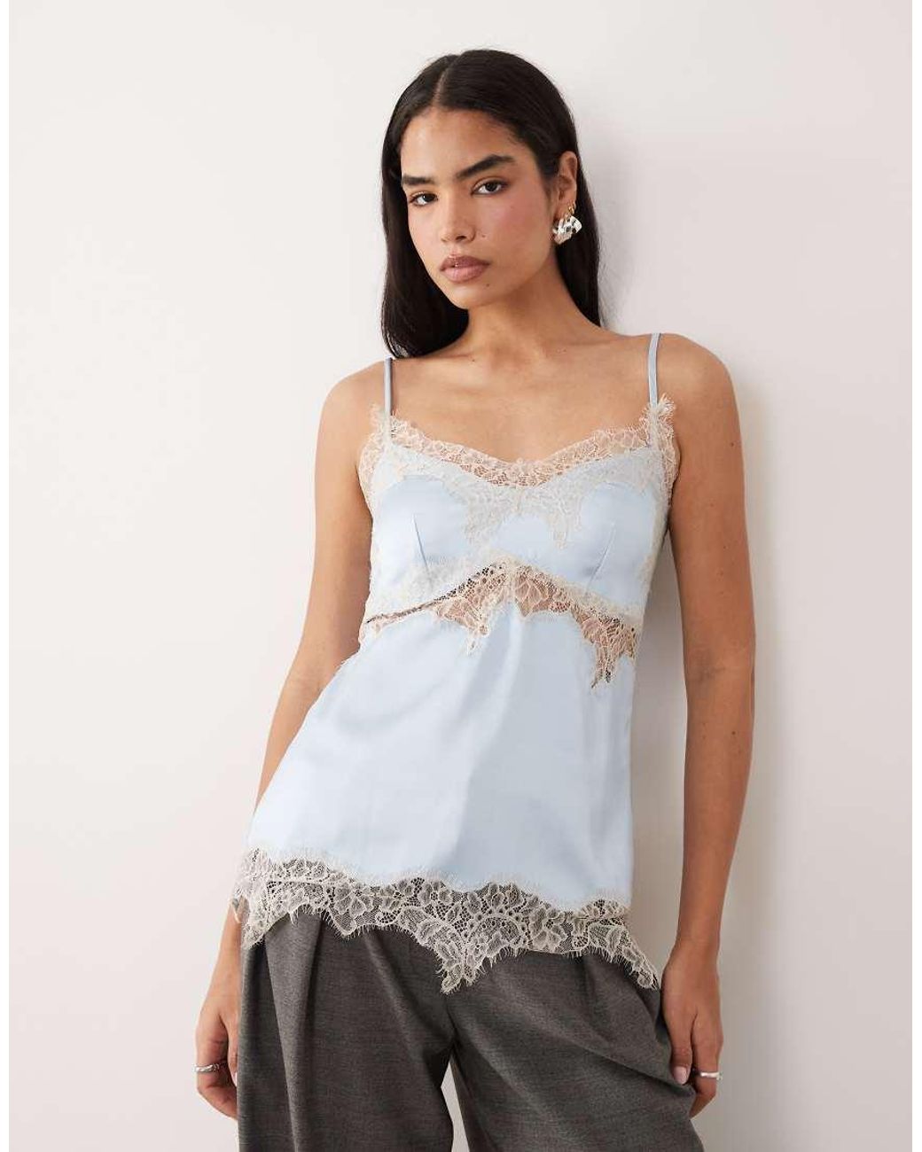 Canottiera Lunga di ASOS in Natural