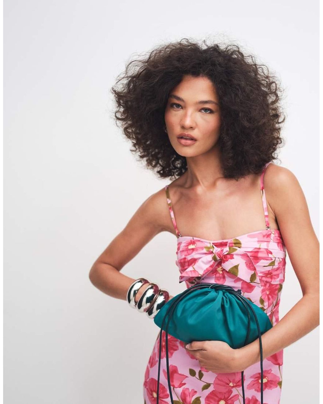 ASOS Multicolor Pouch Clutch Bag