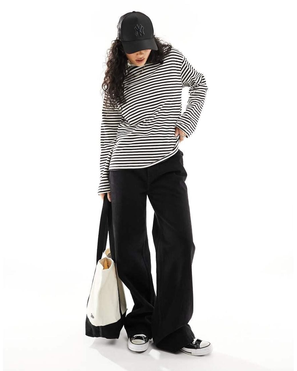 Pieces Black Long Sleeve Super Soft T-Shirt