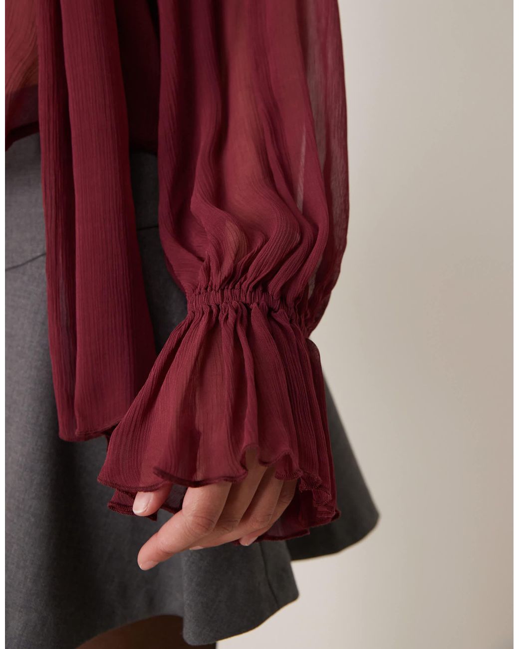 Mango Red – bluse