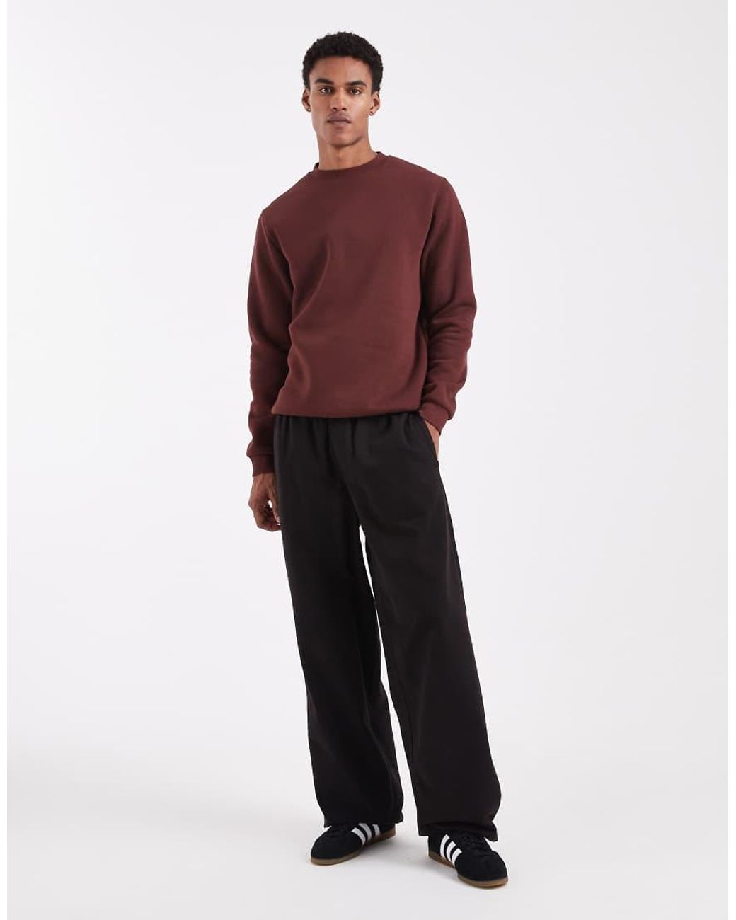 ASOS Red Essentials Sweatshirt for men