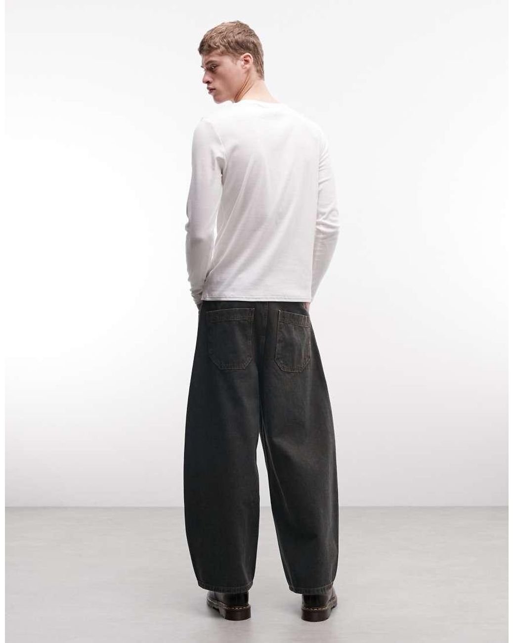 Reclaimed Vintage White Khaki Jeans - Part Of A Set for men