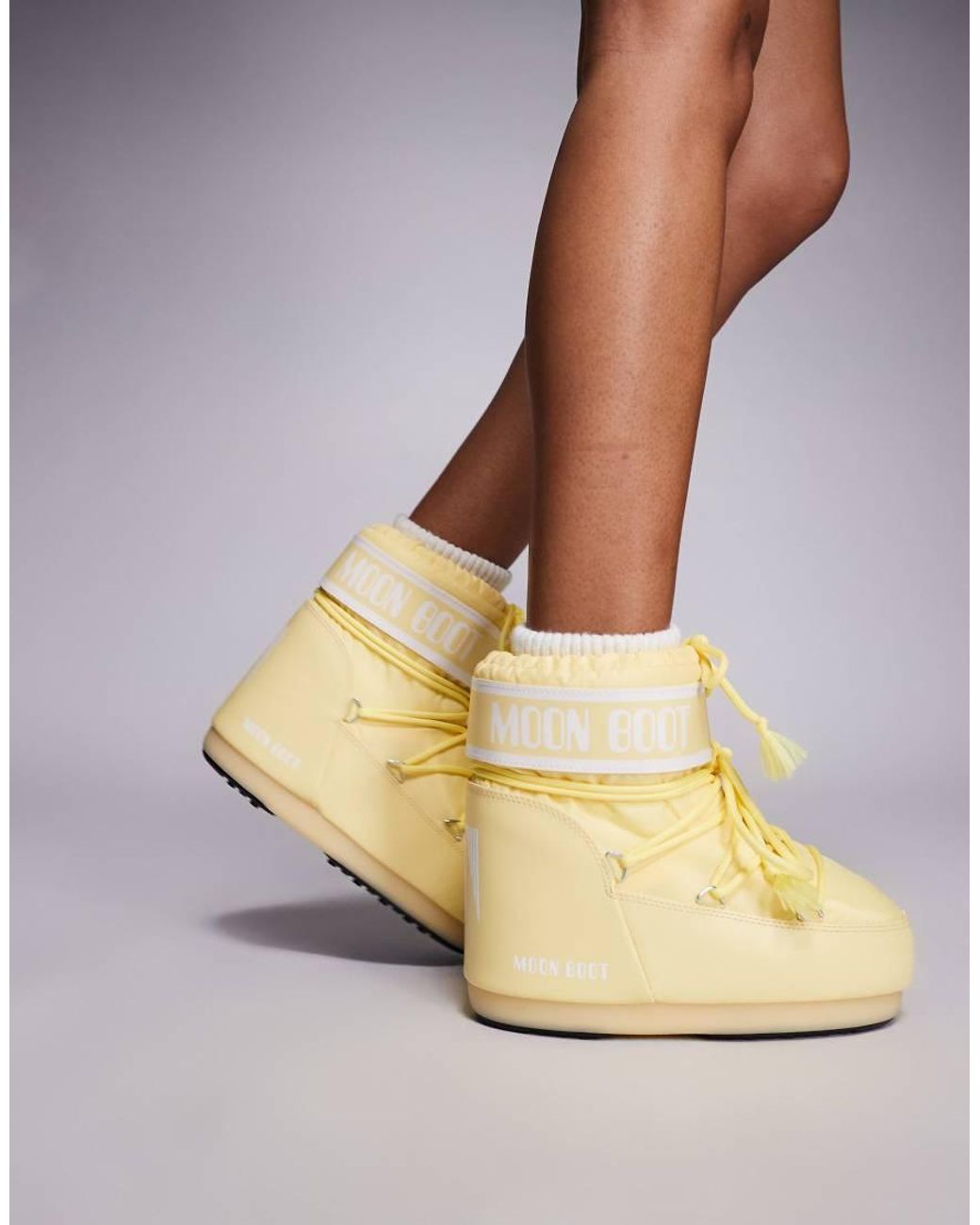 Moon Boot Natural Icon Low Nylon Boots