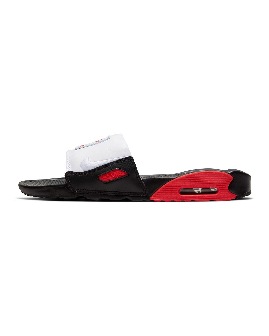 Nike Air Max 90 Slides in Red for Men | Lyst