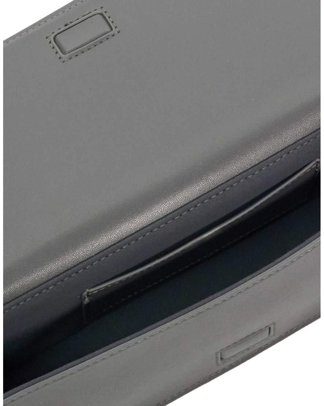 Dune Gray Bemuse Clutch Bag