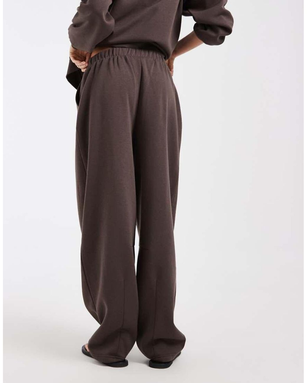 Vero Moda Brown Oversized Balloon Leg Joggers Co-Ord