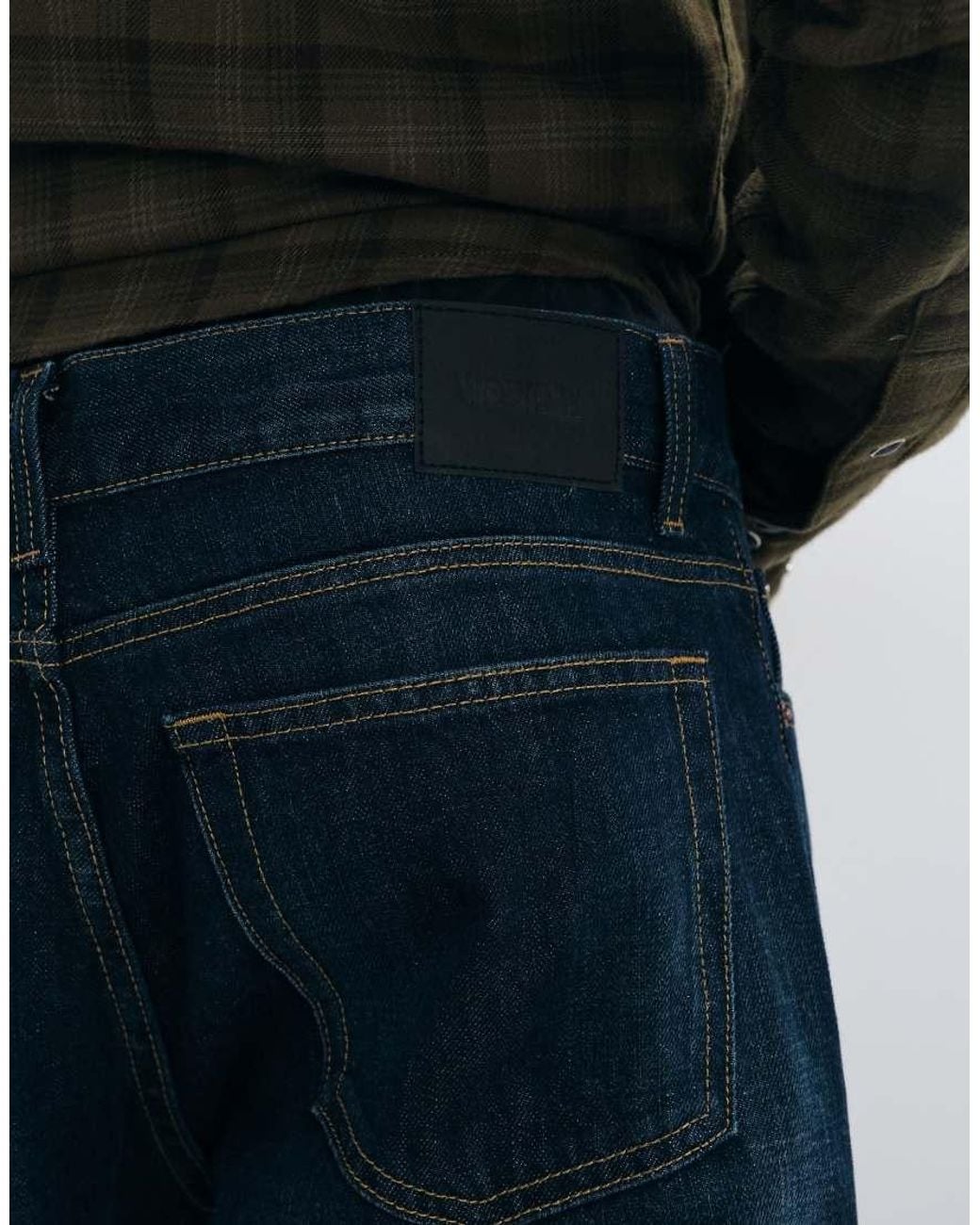 Weekday Black Low Waist Straight Leg Jeans for men
