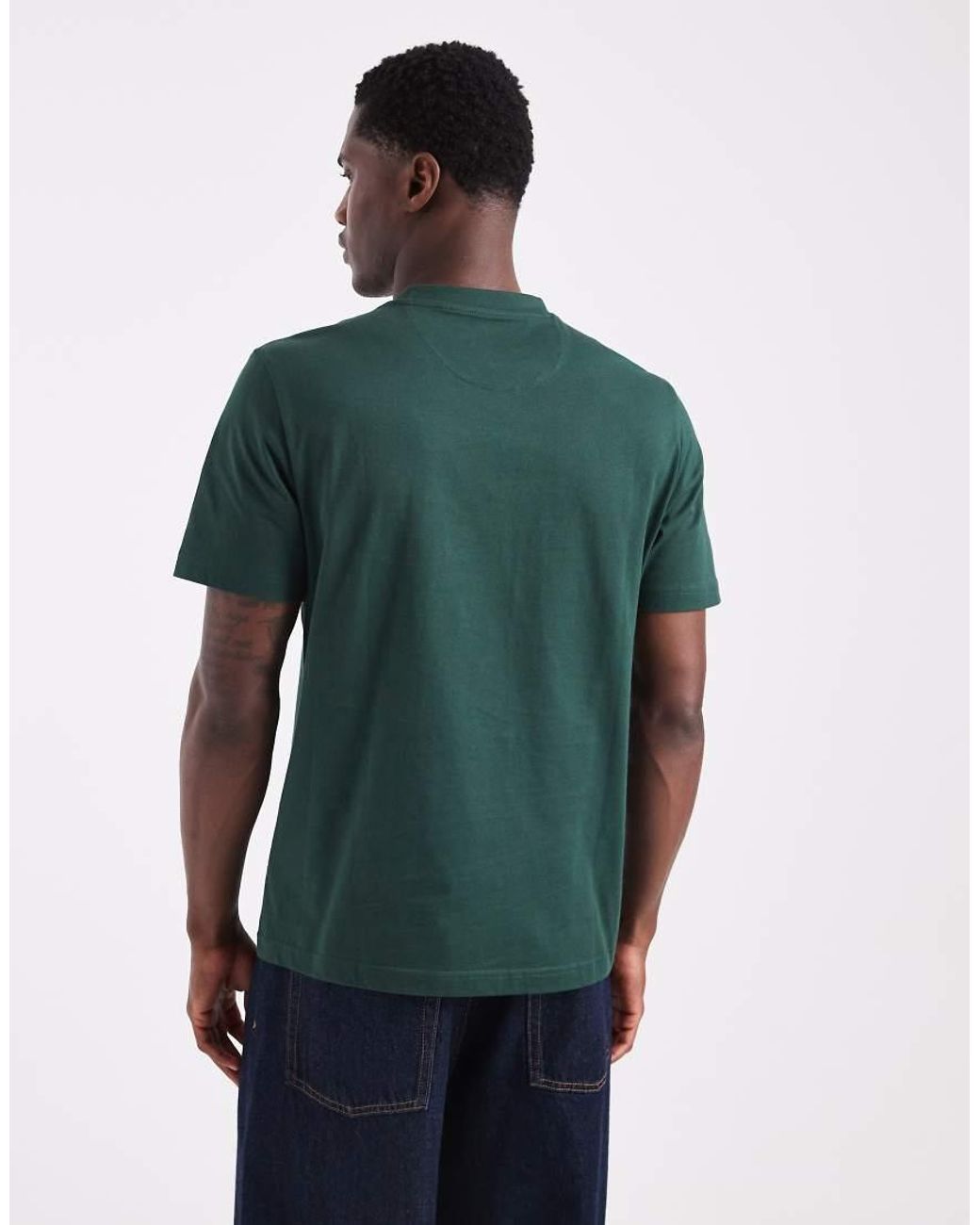 Farah Green Danny Regular Fit T-shirt for men