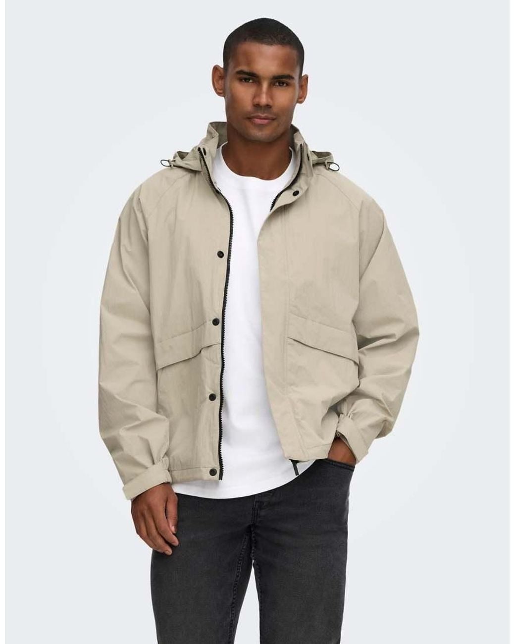 Only & Sons Natural Jacket for men