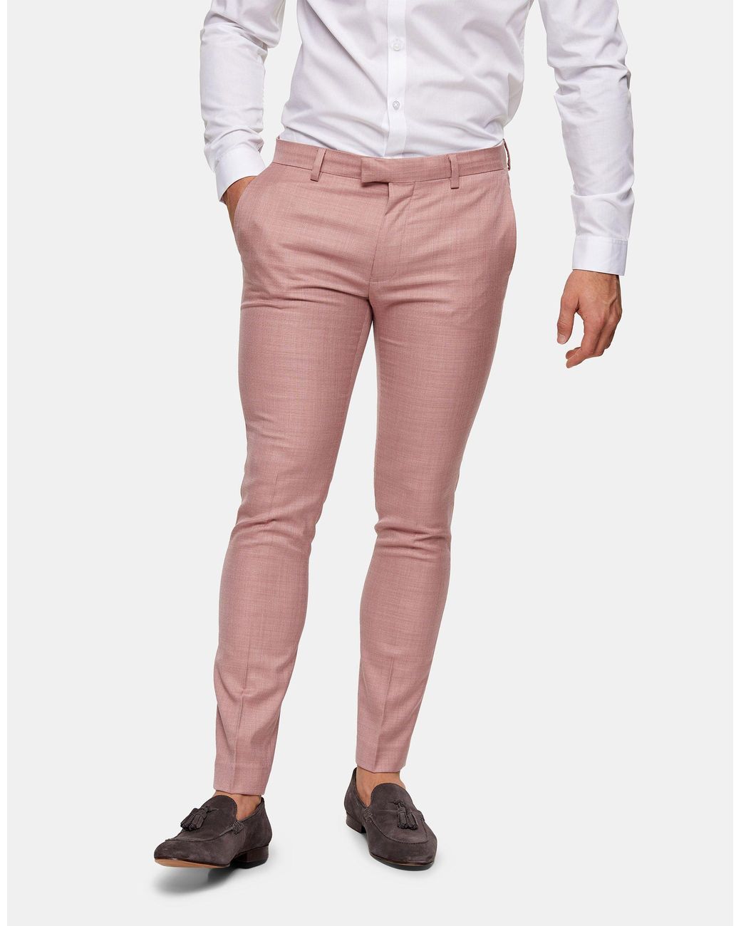 TOPMAN Super Skinny Suit Trouser in 