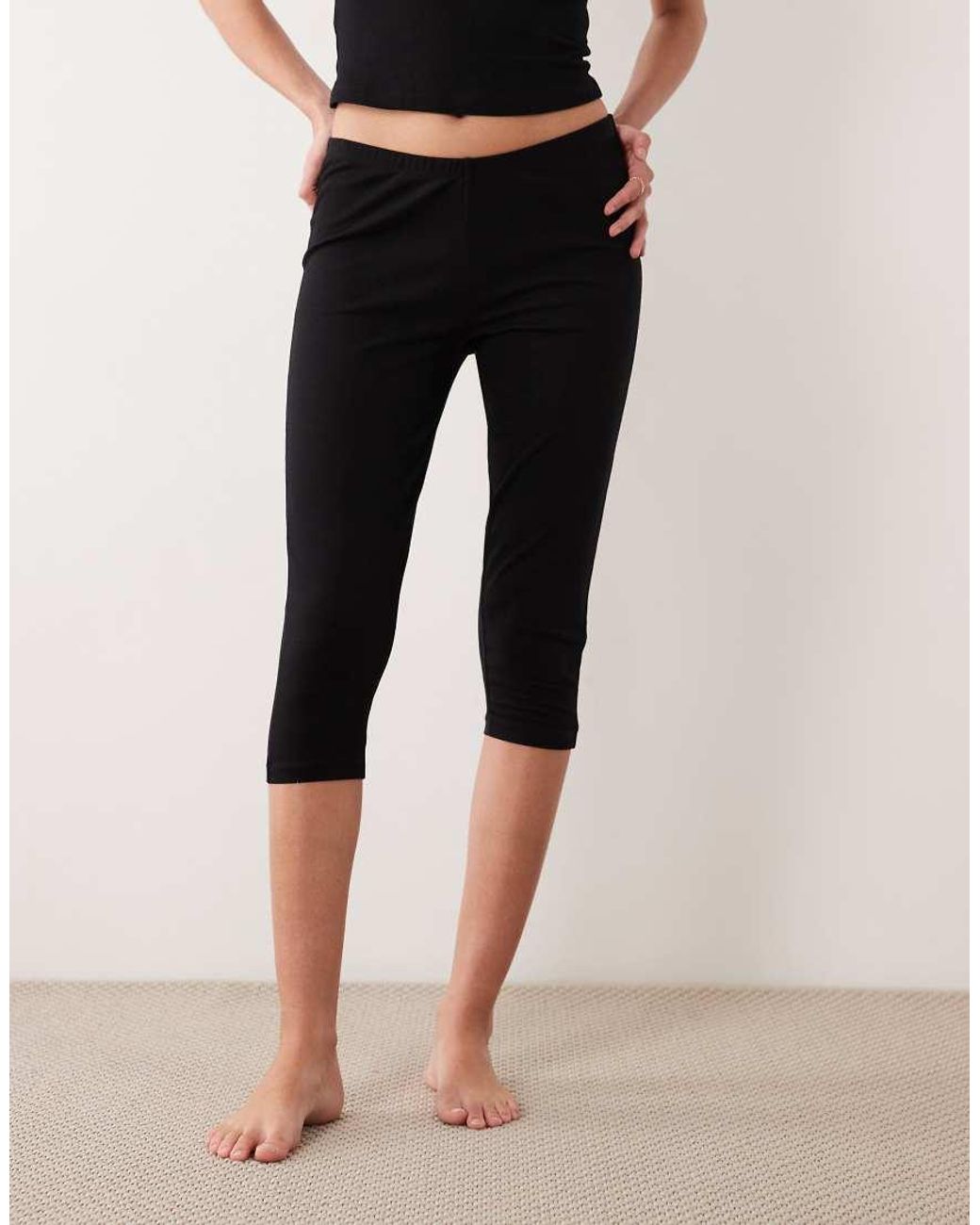 ASOS Natural Mix & Match Capri Pyjama Trousers