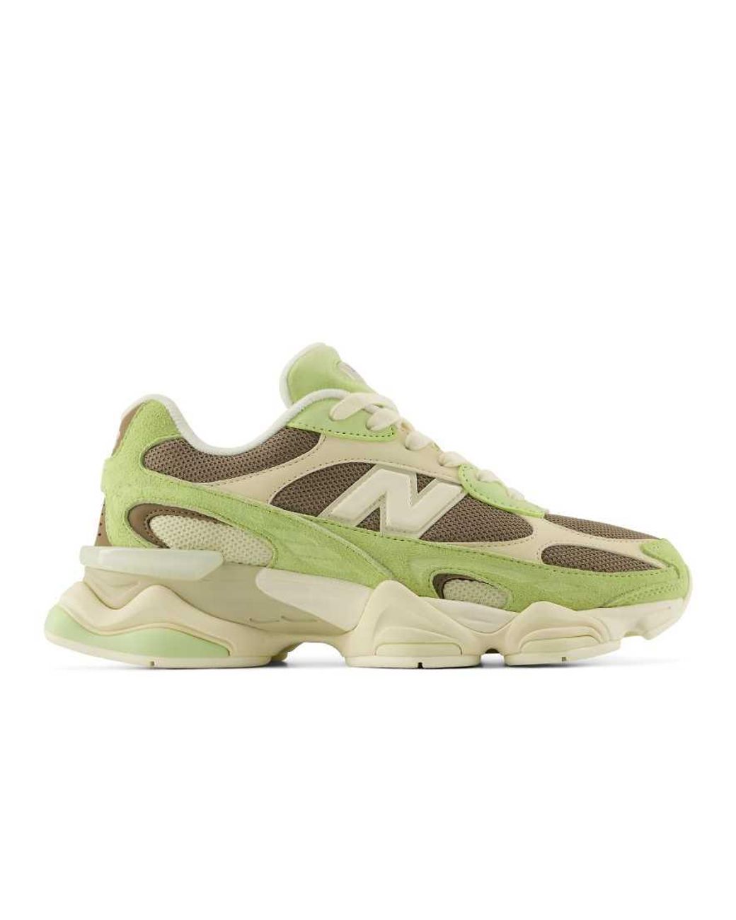 New Balance Green 9060R Suede/Mesh