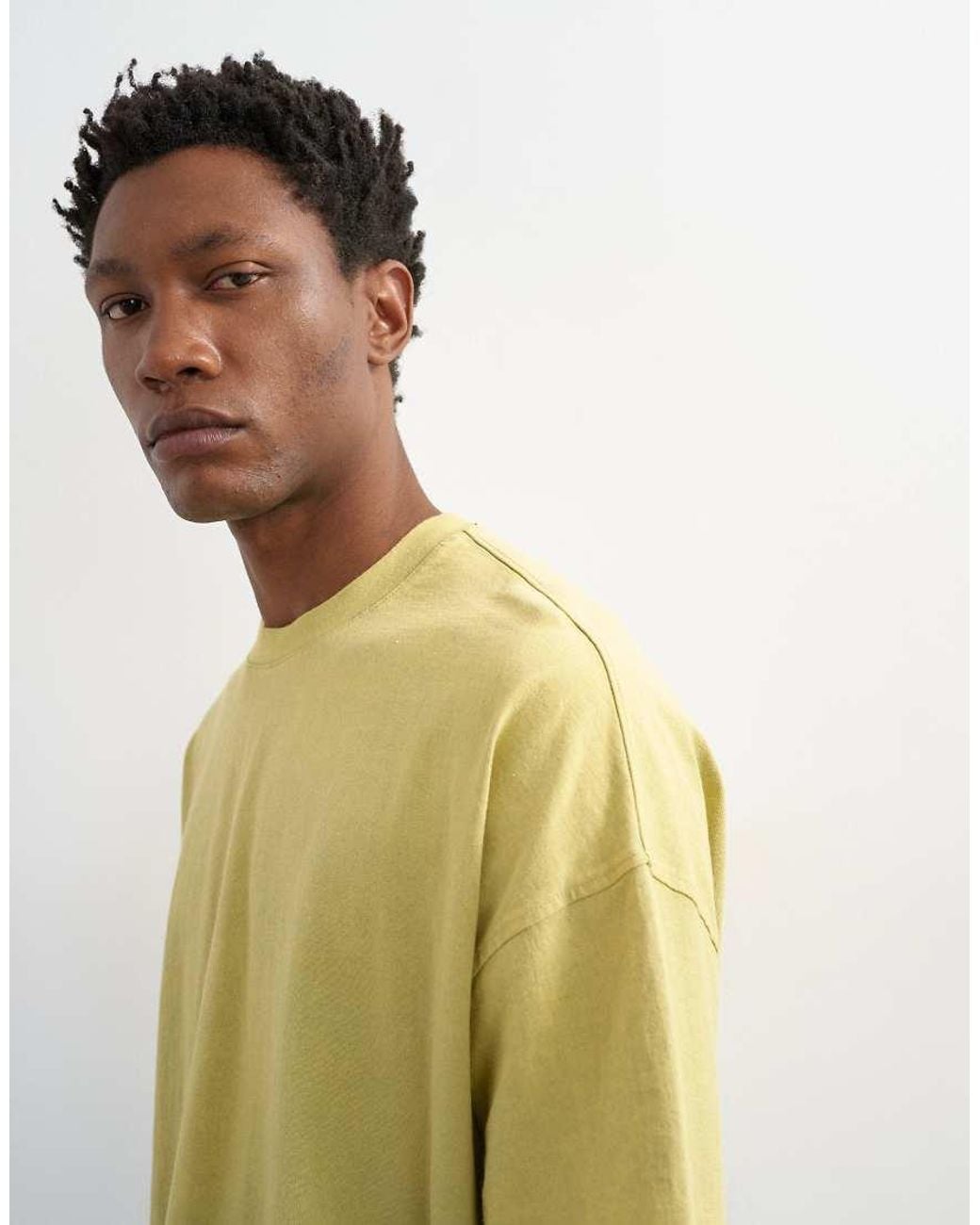 Topman Green Boxy Fit for men