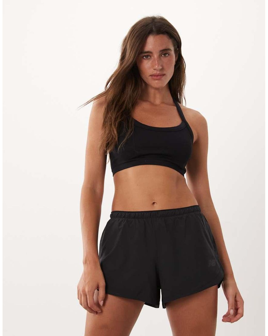New Balance Black Rc 3 Inch Running Short