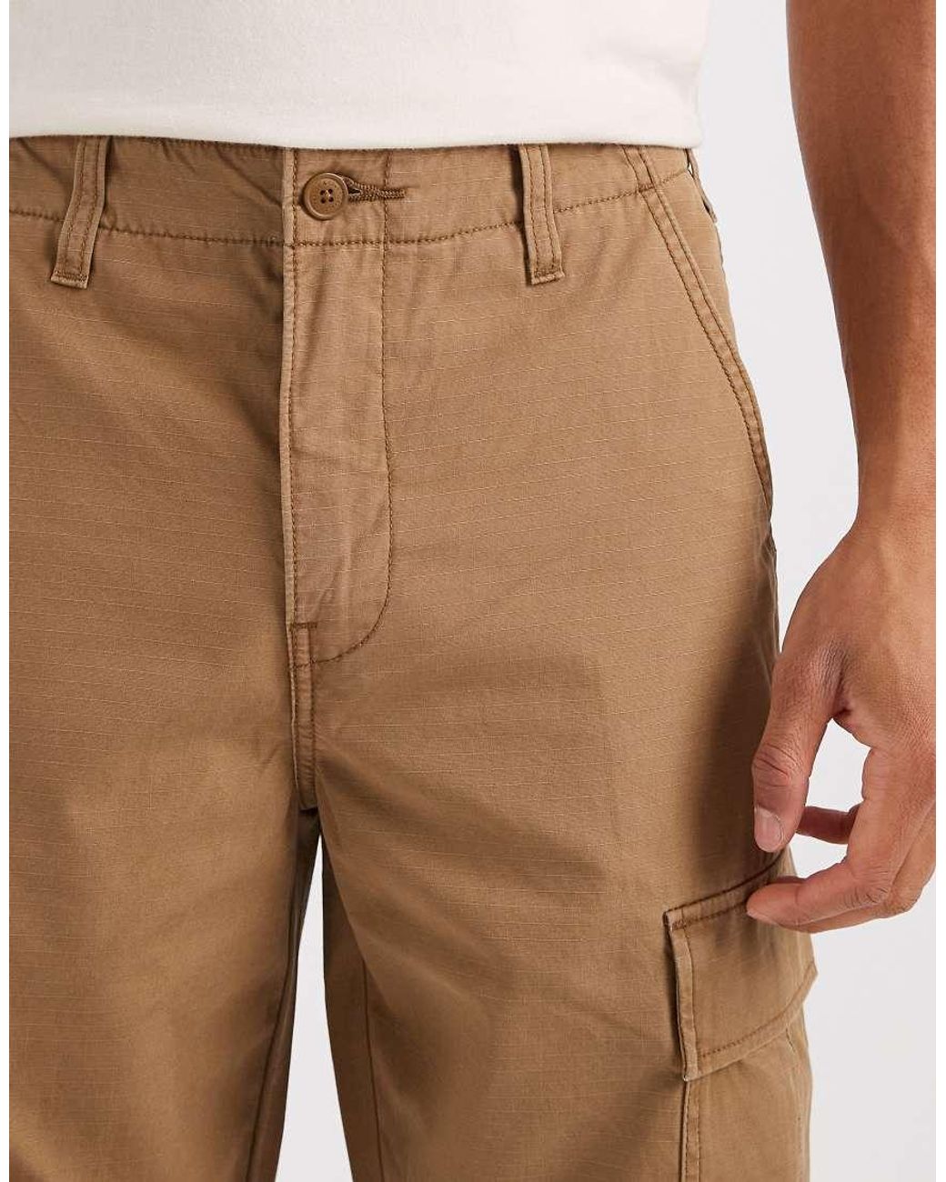 Levi's Natural Xx Cargo Straight Trousers for men