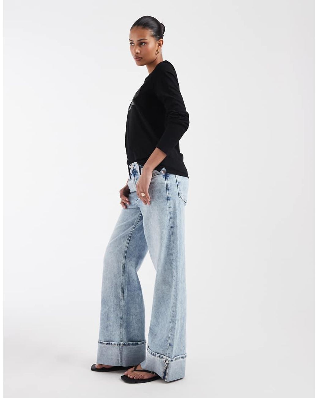 Gap Blue Wide Leg Jeans