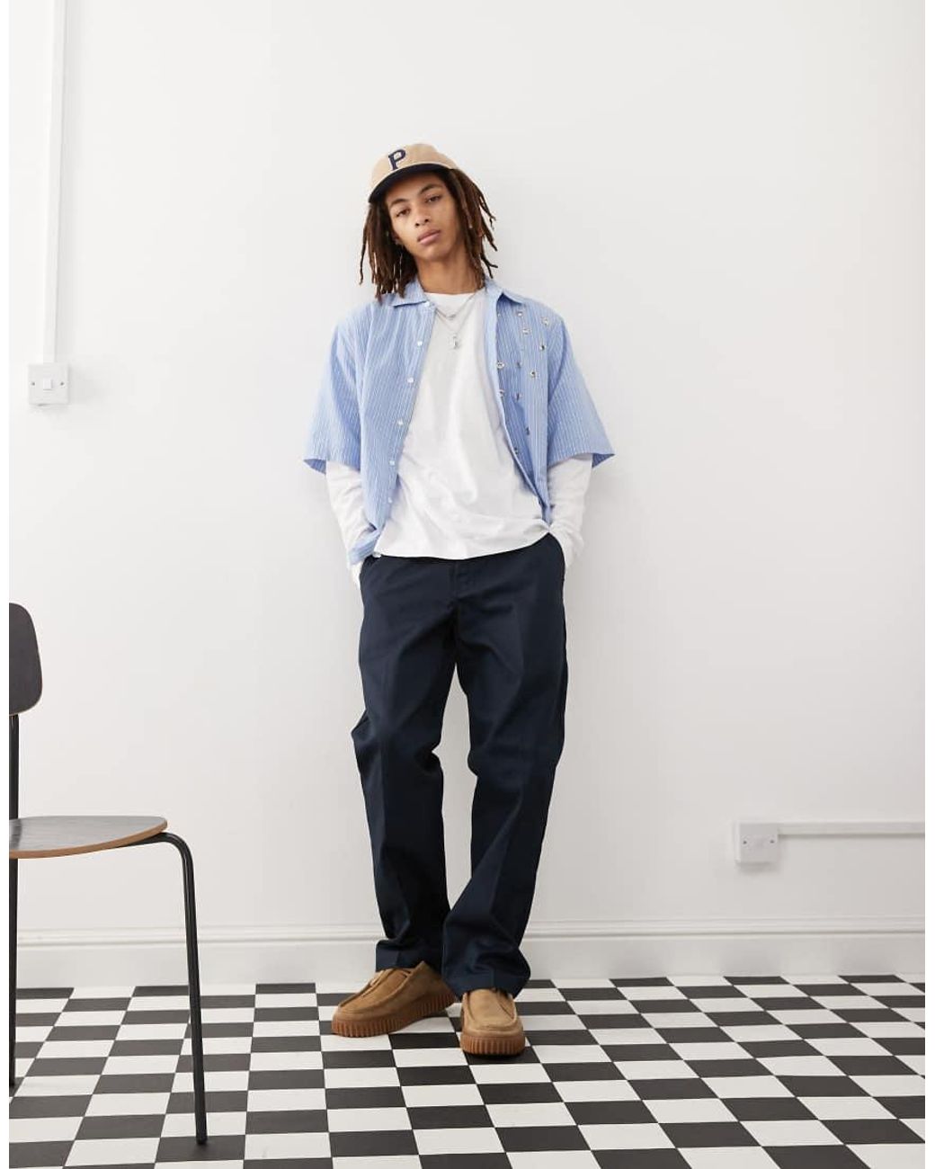 Dickies Blue 874 Work Trousers for men