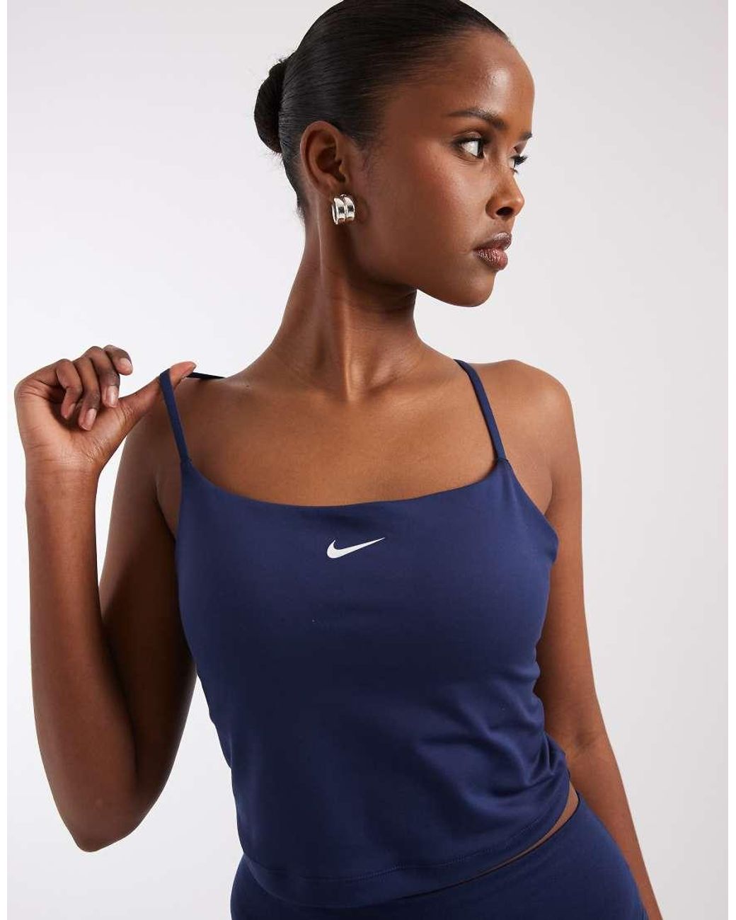 Nike Blue One Dri-fit Bra Tank Top