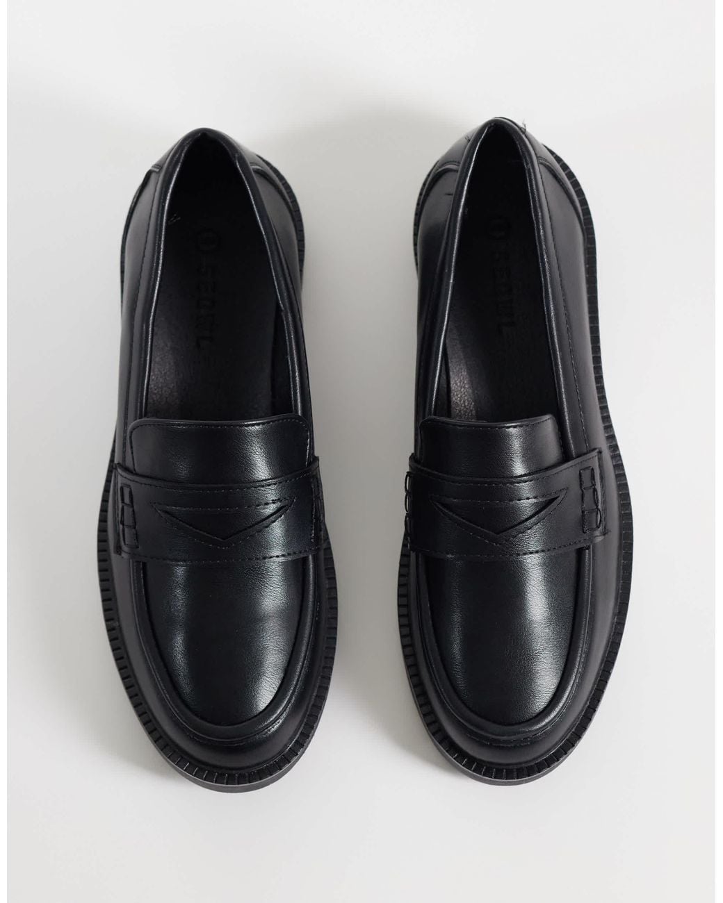 SEQWL Black Aperol Loafers