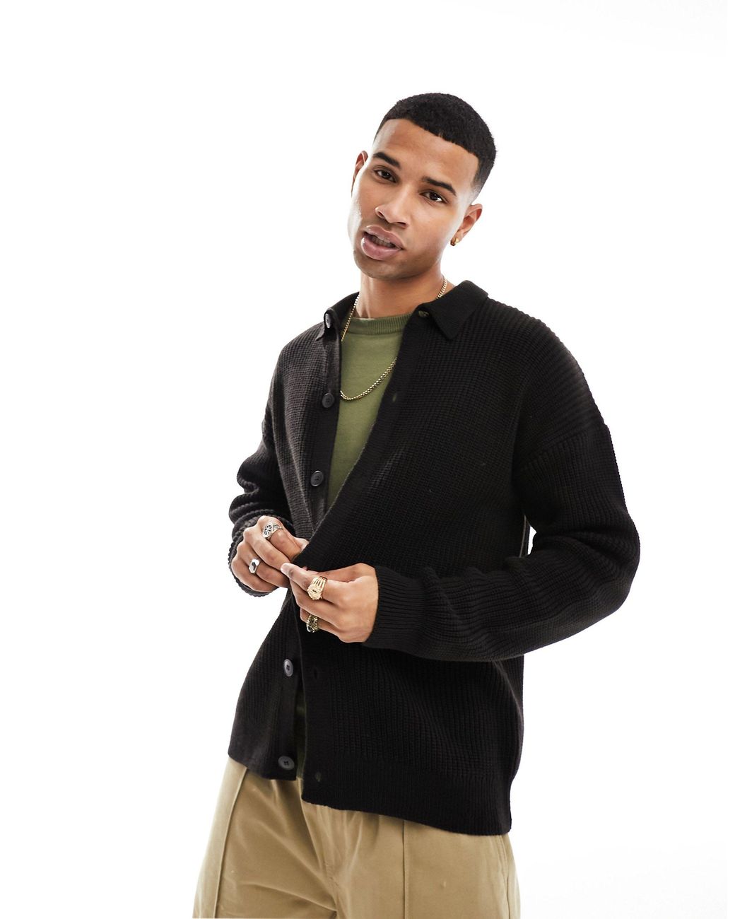 New look black clearance cardigan