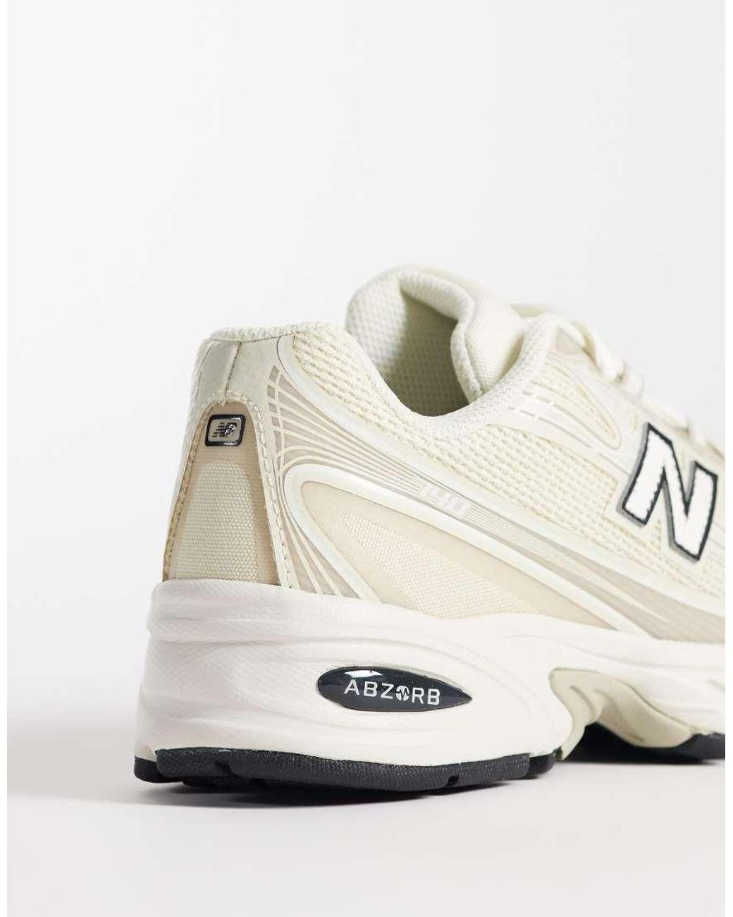 New Balance White 740 Trainers