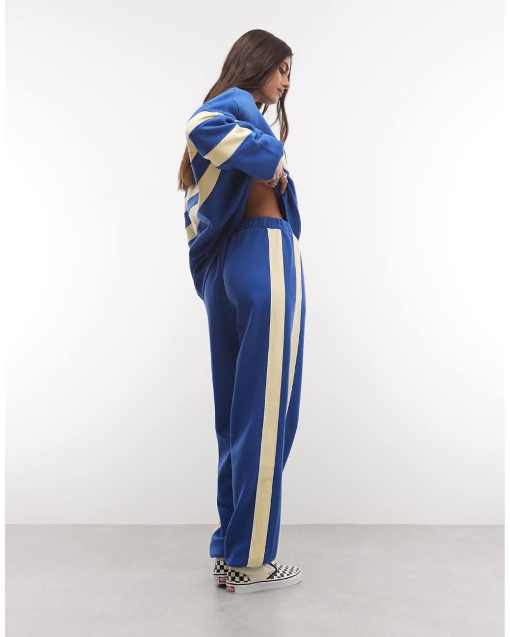 ASOS Blue jogger With Contrast Detail