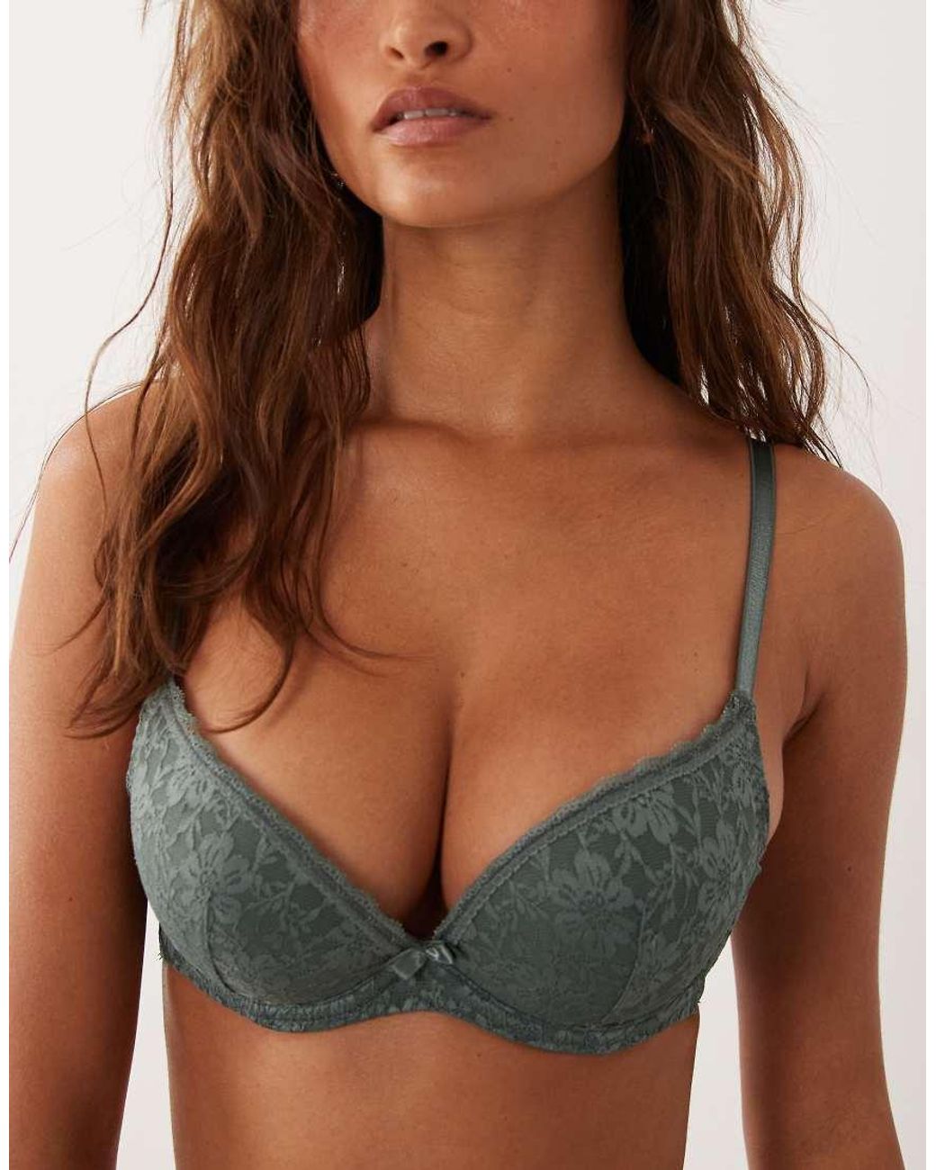 DORINA Brown Sonia 2 Pack Push Up Plunge Bra