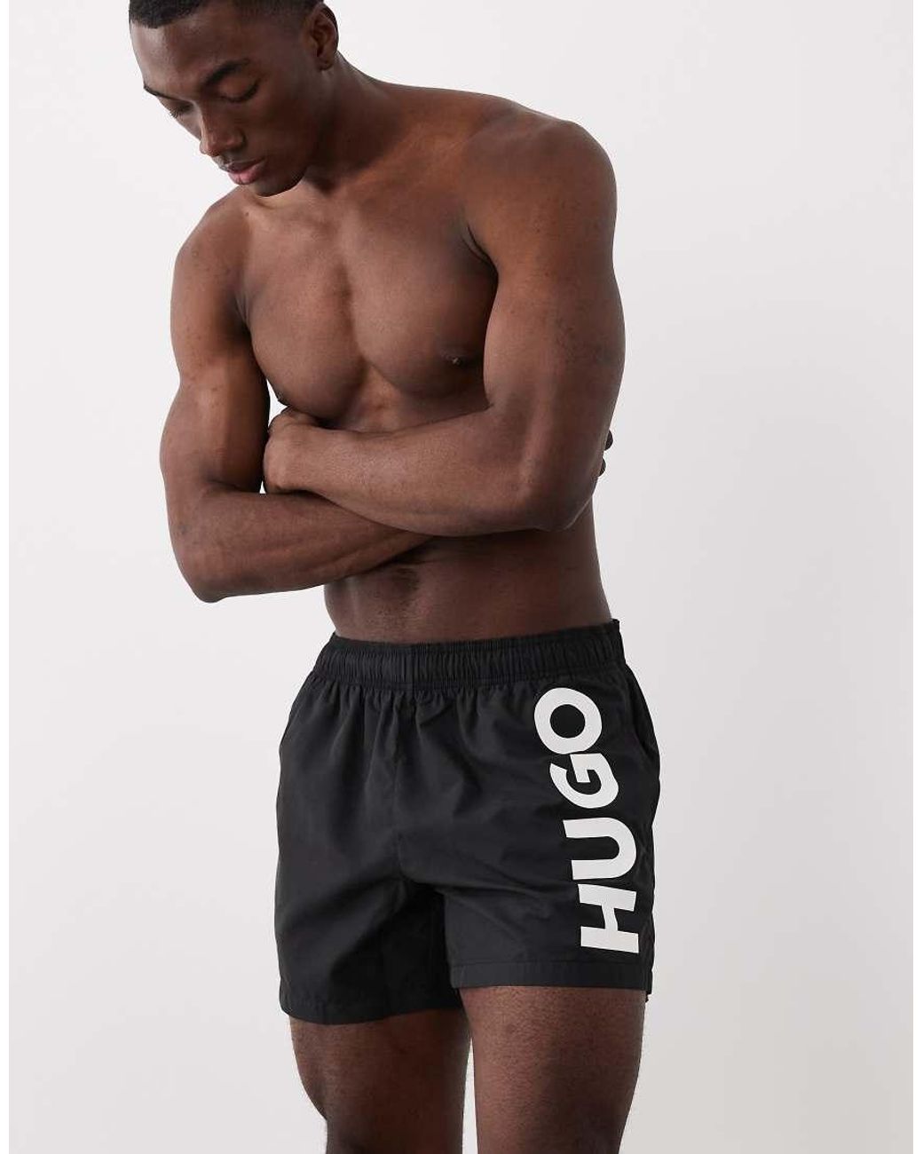 Boss Black Hugo Swimwear Abas Swim Shorts for men