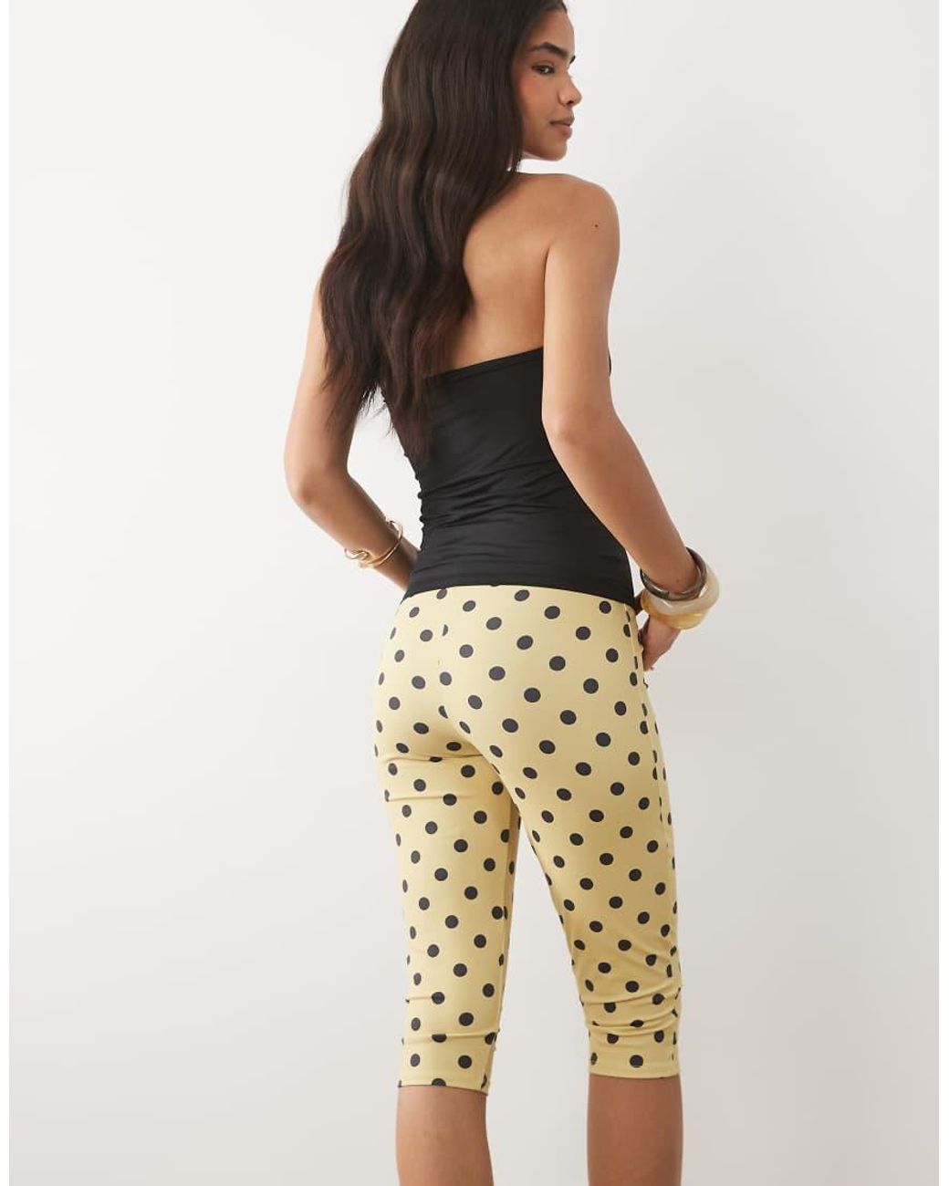 ASOS Natural Jersey Capri leggings