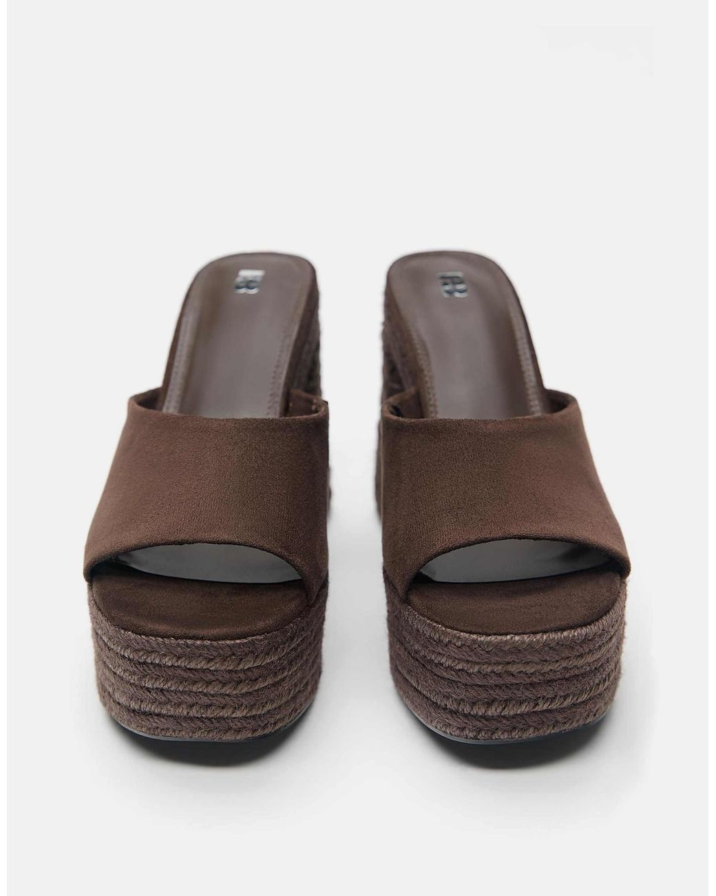 Pull&Bear Brown – clogs