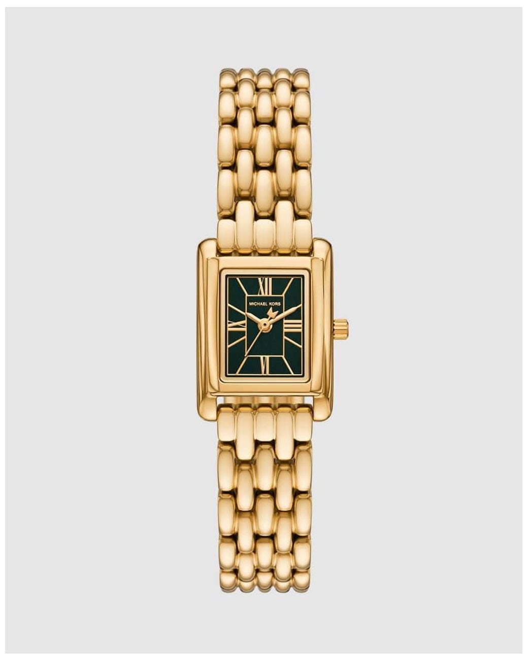 Michael Kors Metallic Essex Three-Hand-Tone Stainless Steel Watch