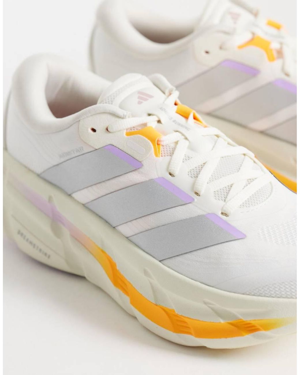 Adidas Originals White Adidas Running Adistar 5 Trainers