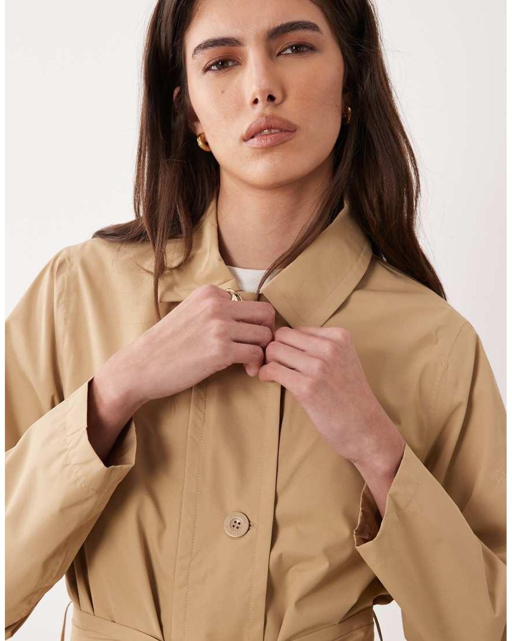 Regatta White Waterproof Orla Trench