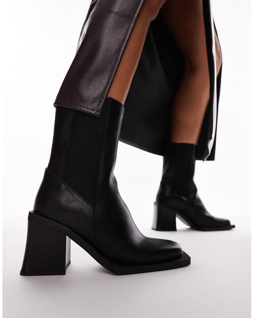 topshop-Black-Wide-Fit-Nisha-