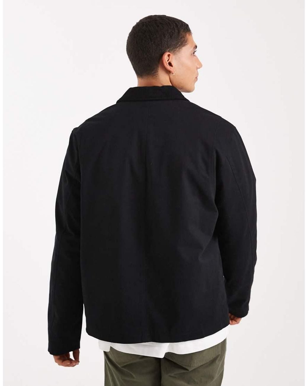 Jack & Jones Black Barn Jacket for men